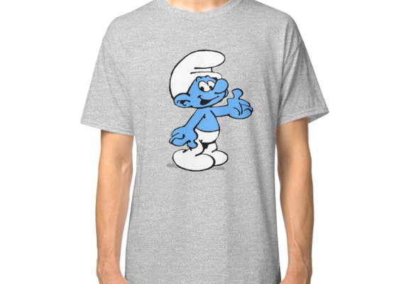 smurf shirts walmart